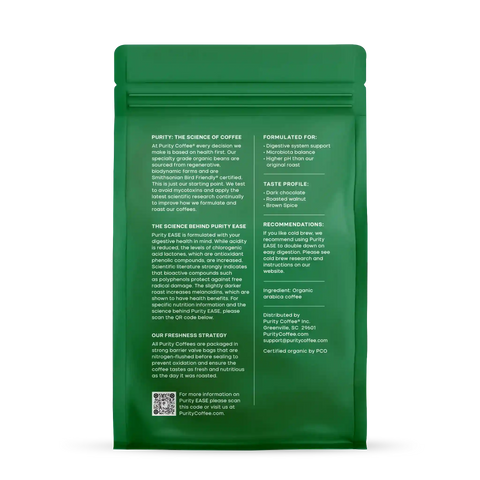 EASE: Dark Roast Whole Bean Coffee